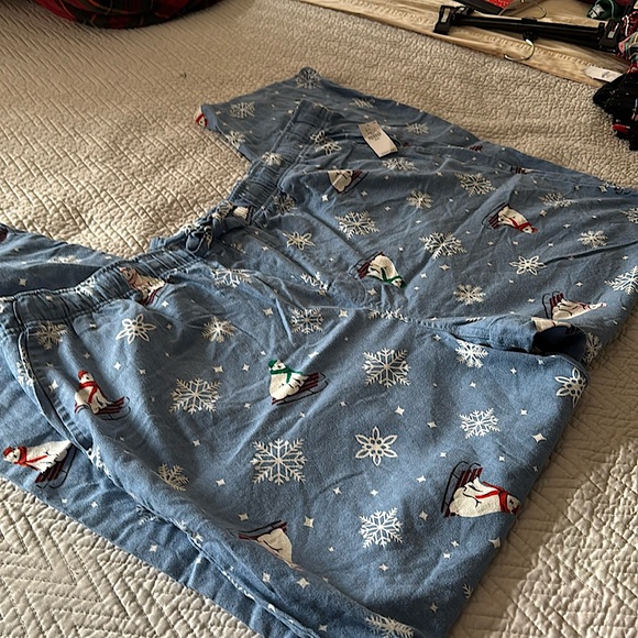 Unisex Flannel PJ bottoms from Old NavyNWT elastic waist that also ties ! - Picture 3 of 7
